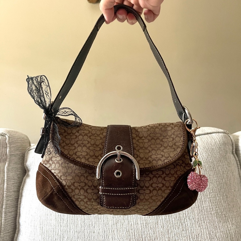 Y2K Coach Soho Flap Shoulder Bag